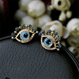 Turkish Blue Eye Bohemian Earrings