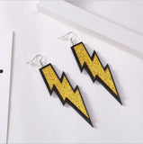 Lightning Acrylic Earrings