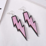 Lightning Acrylic Earrings