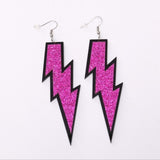 Lightning Acrylic Earrings