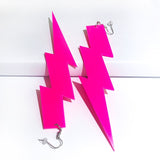 Lightning Acrylic Earrings