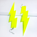 Lightning Acrylic Earrings