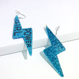 Lightning Acrylic Earrings