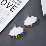 Lightning Acrylic Earrings