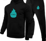 Fire Hoodie Sweatsuit