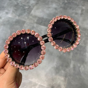 Glassy Classy Crystal Sunglasses