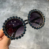 Glassy Classy Crystal Sunglasses