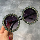 Glassy Classy Crystal Sunglasses