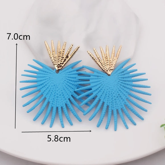 Exaggerated Geometric Earrings