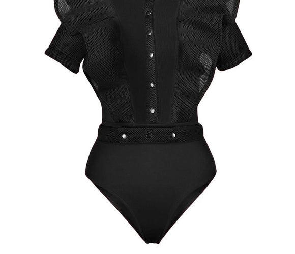 Ladies Mesh Bodysuit