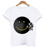 Smiley Planet Moon Astronaut T-Shirt