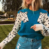 Tiger Pullover Sweater