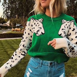 Tiger Pullover Sweater