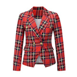 Pippy Plaid Blazer