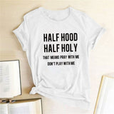 Half Hood Half Holy T Shirt