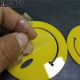 Yellow Smiling Face Earrings