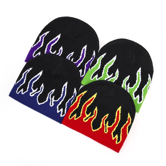 Flame Beanie Hat