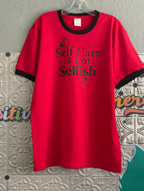 Self Care Ringer T-Shirt