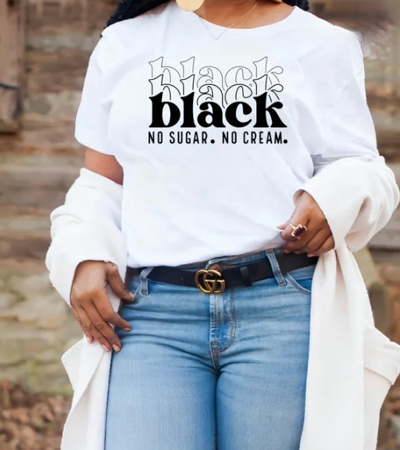 Black No Sugar T-Shirt & Sweatshirts