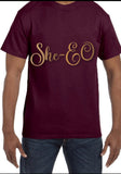 Gold She. E.O T-Shirt