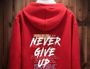 Never Give Up Hoodie