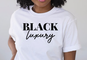 Black Luxury T-Shirt