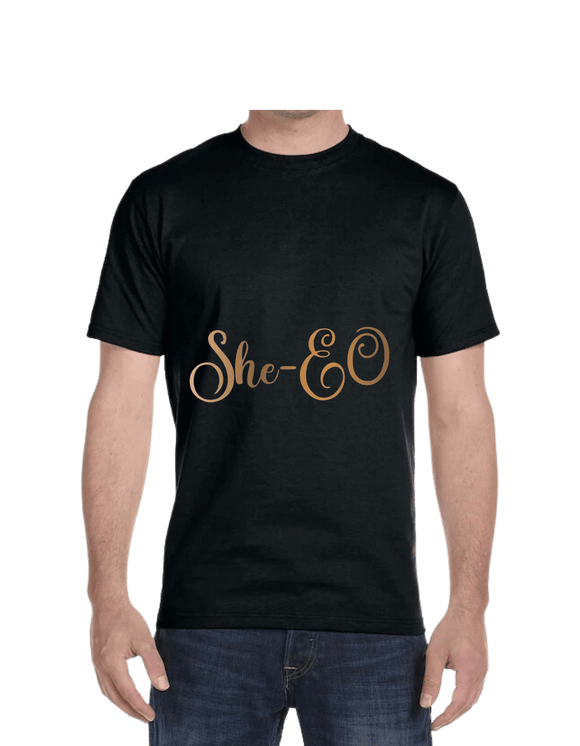 Gold She. E.O T-Shirt