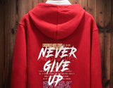 Never Give Up Hoodie
