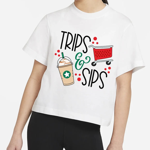 Trips & Sips T-Shirt/Sweatshirts