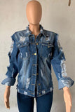 The Emma Blue Jean Jacket