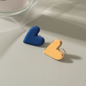 Klein Blue Arcylic Earrings