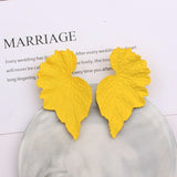 Leaf Drop Earrings