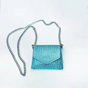 Mini Rhinestone Small Envelope Bag