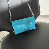 Mini Rhinestone Small Envelope Bag