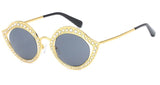 Cathy Cat Eye Crystal Glasses