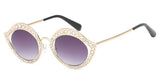 Cathy Cat Eye Crystal Glasses