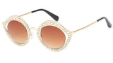 Cathy Cat Eye Crystal Glasses