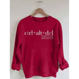 Ctrl+ Alt+ Del Sweatshirt