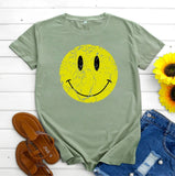 Smiley Print T-Shirt