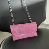 Mini Rhinestone Small Envelope Bag