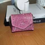 Mini Rhinestone Small Envelope Bag