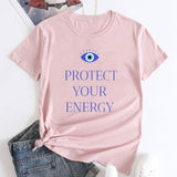 Protect Your Energy Evil Eye T Shirt