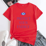 Protect Your Energy Evil Eye T Shirt