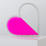 Heart Shaped Diamond Clutch