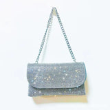 Mini Rhinestone Small Envelope Bag