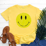 Smiley Print T-Shirt