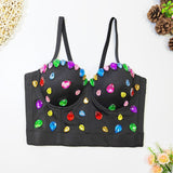 Beaded Bustier Top