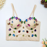 Beaded Bustier Top