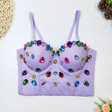 Beaded Bustier Top