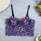 Beaded Bustier Top